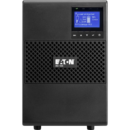 Eaton UPS System, 1000VA, Online/Double Conversion, Out: 208V AC In: 208V 9SX1000G